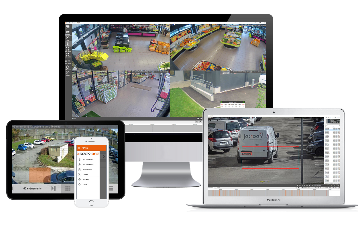 Logiciel vidéosurveillance SeekOne