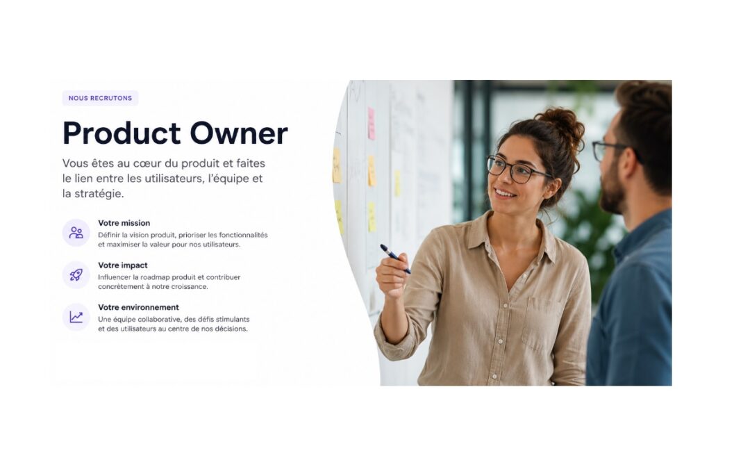 Recrutement : Product owner